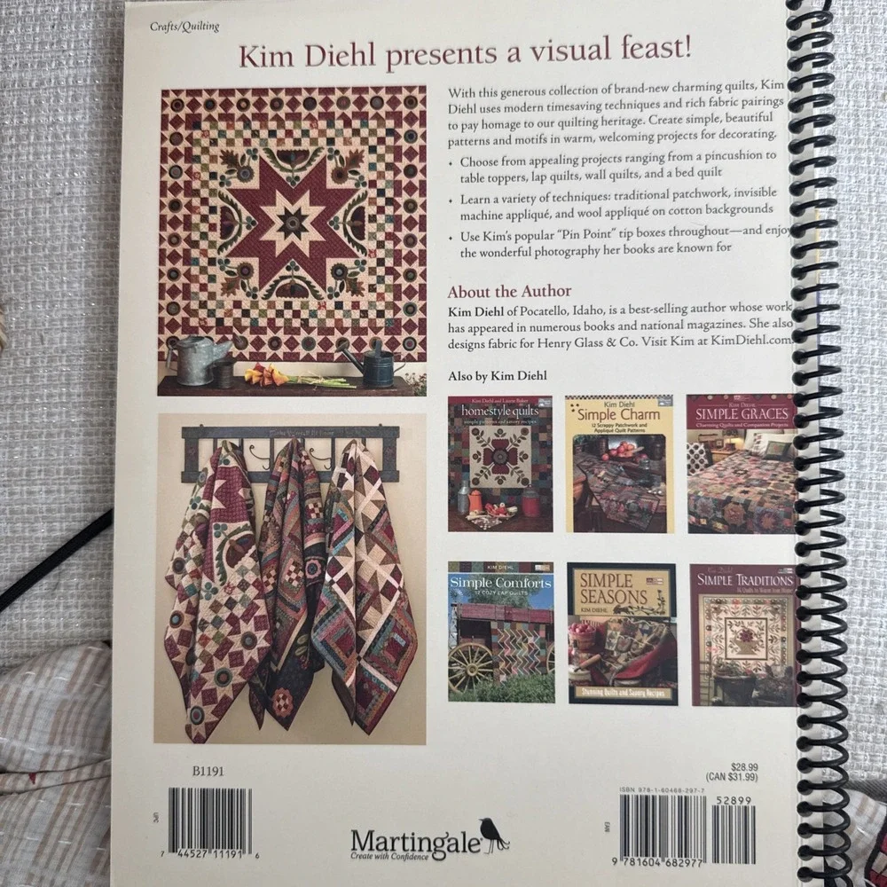 Quilting Book‎ Patchwork Appliqué Everyday Living Crafts Fabric Projects